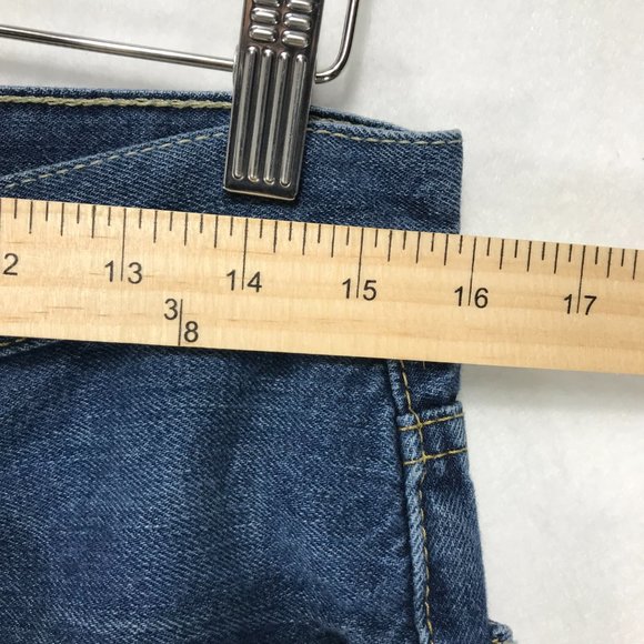 Levis Jeans Mens 31x32 550 Relaxed Fit Medium Wash Mid Rise 100% Cotton - Picture 9 of 13